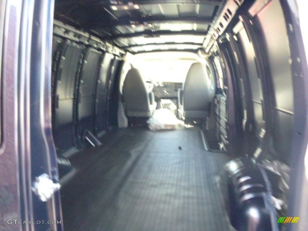 2015 Express 3500 Cargo Extended WT - Dark Blue Metallic / Medium Pewter photo #14