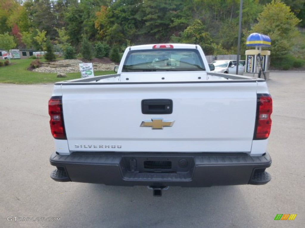 2015 Silverado 1500 WT Regular Cab 4x4 - Summit White / Jet Black photo #7