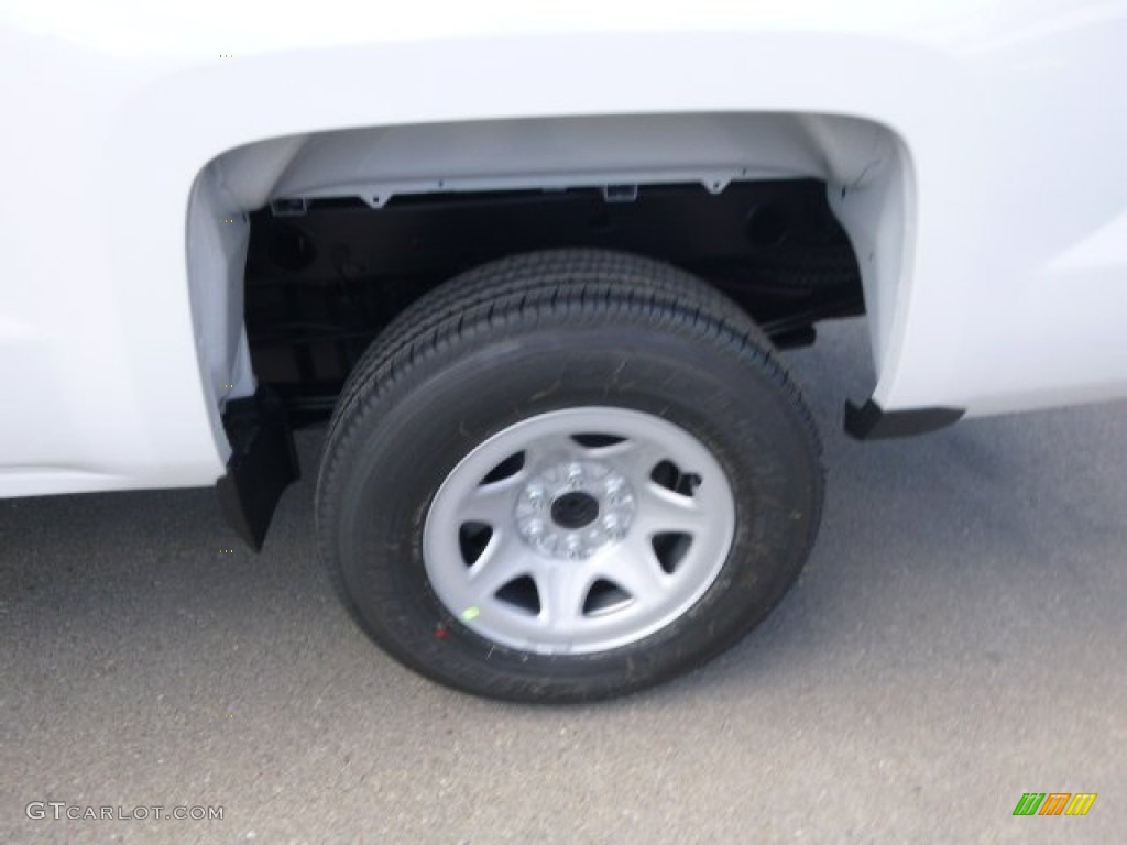 2015 Silverado 1500 WT Regular Cab 4x4 - Summit White / Jet Black photo #9