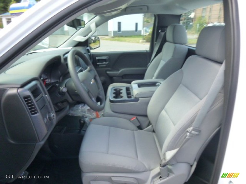 2015 Silverado 1500 WT Regular Cab 4x4 - Summit White / Jet Black photo #11