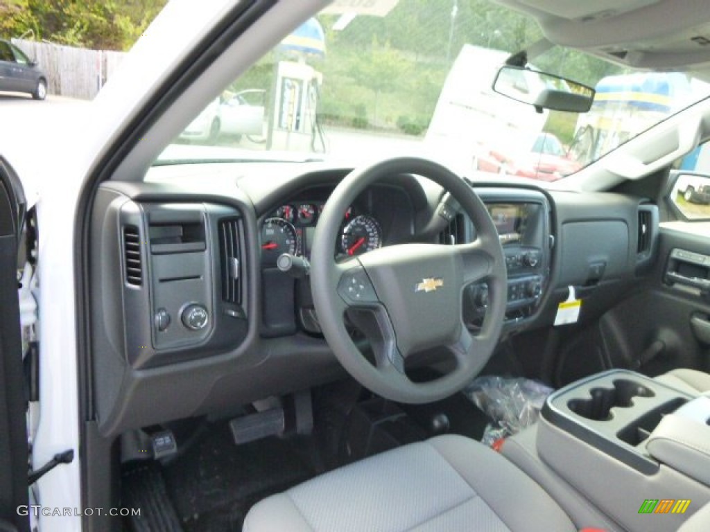 2015 Silverado 1500 WT Regular Cab 4x4 - Summit White / Jet Black photo #12