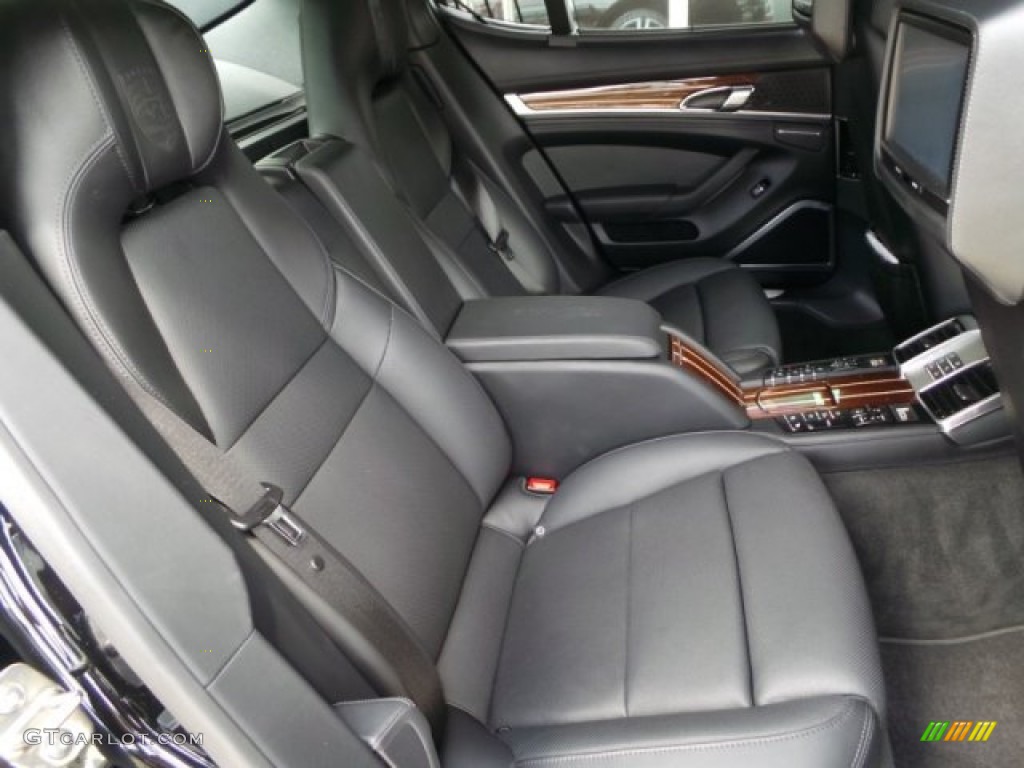 2013 Porsche Panamera Turbo Rear Seat Photo #97623238