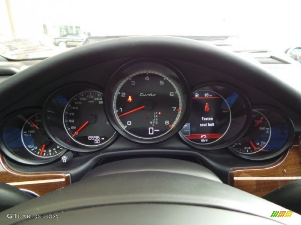 2013 Porsche Panamera Turbo Gauges Photo #97623391