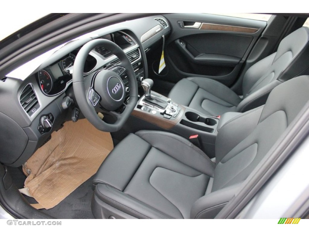 Black Interior 2015 Audi A4 2.0T Premium Plus quattro Photo #97623559