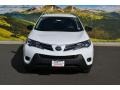 2015 Super White Toyota RAV4 LE AWD  photo #2