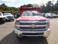 Victory Red - Silverado 3500HD WT Regular Cab 4x4 Dump Truck Photo No. 3