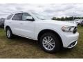 2014 Bright White Dodge Durango SXT  photo #4