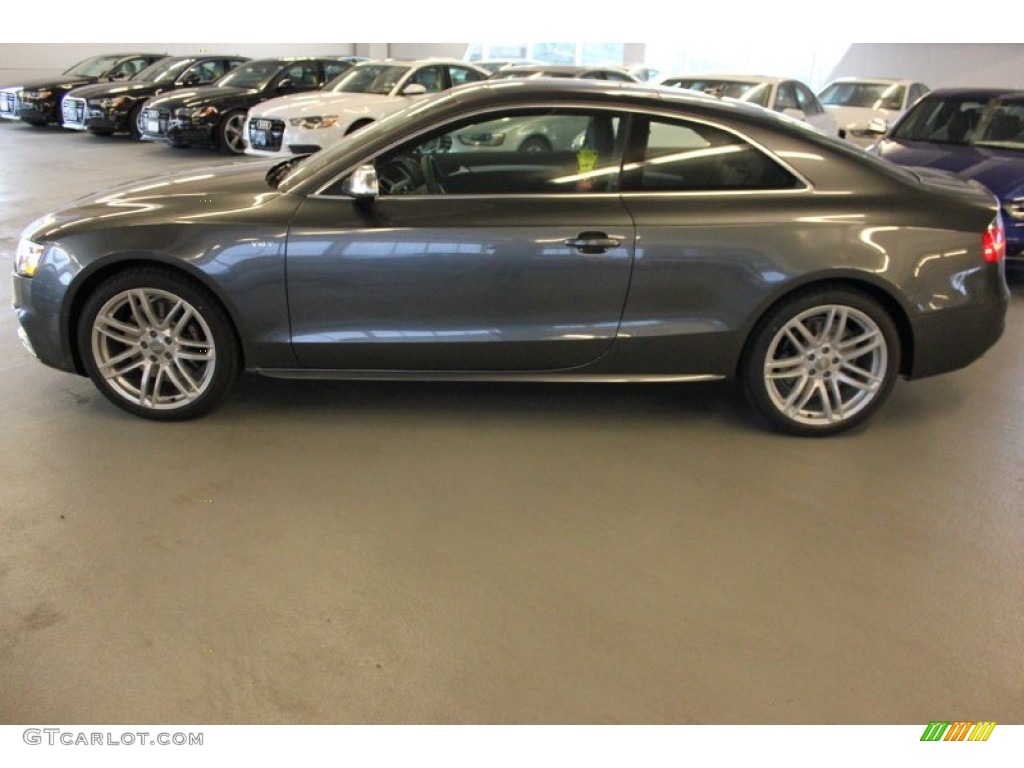 2015 S5 3.0T Premium Plus quattro Coupe - Daytona Grey Pearl / Black photo #5