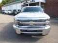 Silver Ice Metallic - Silverado 3500HD LT Crew Cab 4x4 Flat Bed Photo No. 3