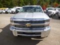 Silver Ice Metallic - Silverado 3500HD LT Crew Cab 4x4 Flat Bed Photo No. 3