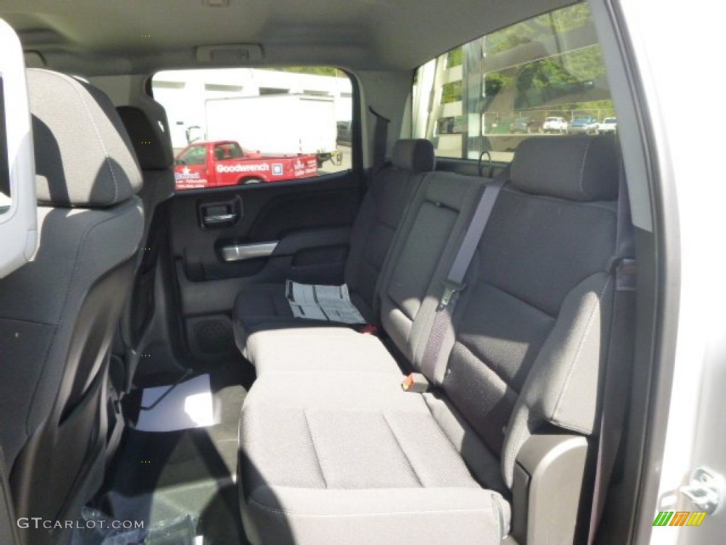 2015 Chevrolet Silverado 3500HD LT Crew Cab 4x4 Flat Bed Rear Seat Photo #97625860