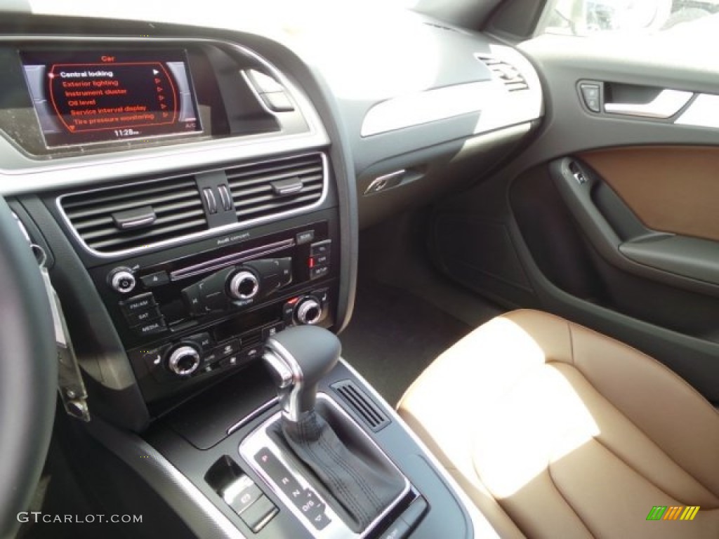 2015 A4 2.0T Premium quattro - Dakota Gray Metallic / Chestnut Brown/Black photo #11