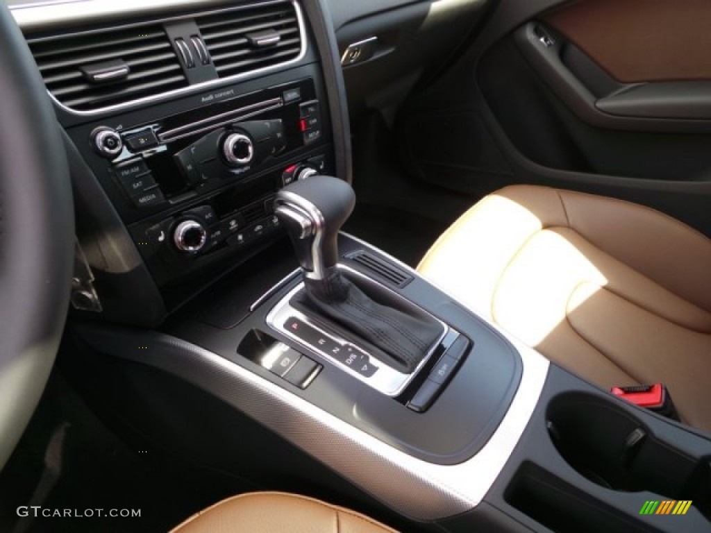 2015 A4 2.0T Premium quattro - Dakota Gray Metallic / Chestnut Brown/Black photo #12