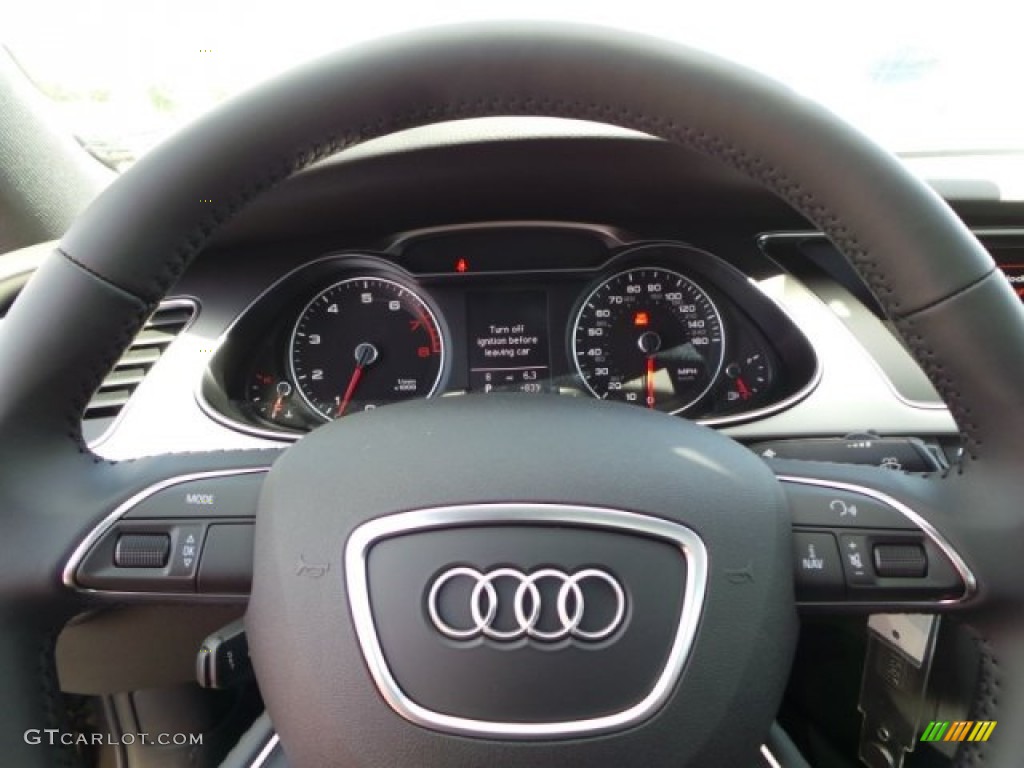 2015 A4 2.0T Premium quattro - Dakota Gray Metallic / Chestnut Brown/Black photo #17