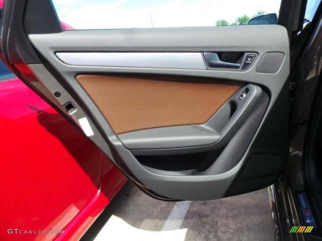 2015 A4 2.0T Premium quattro - Dakota Gray Metallic / Chestnut Brown/Black photo #19