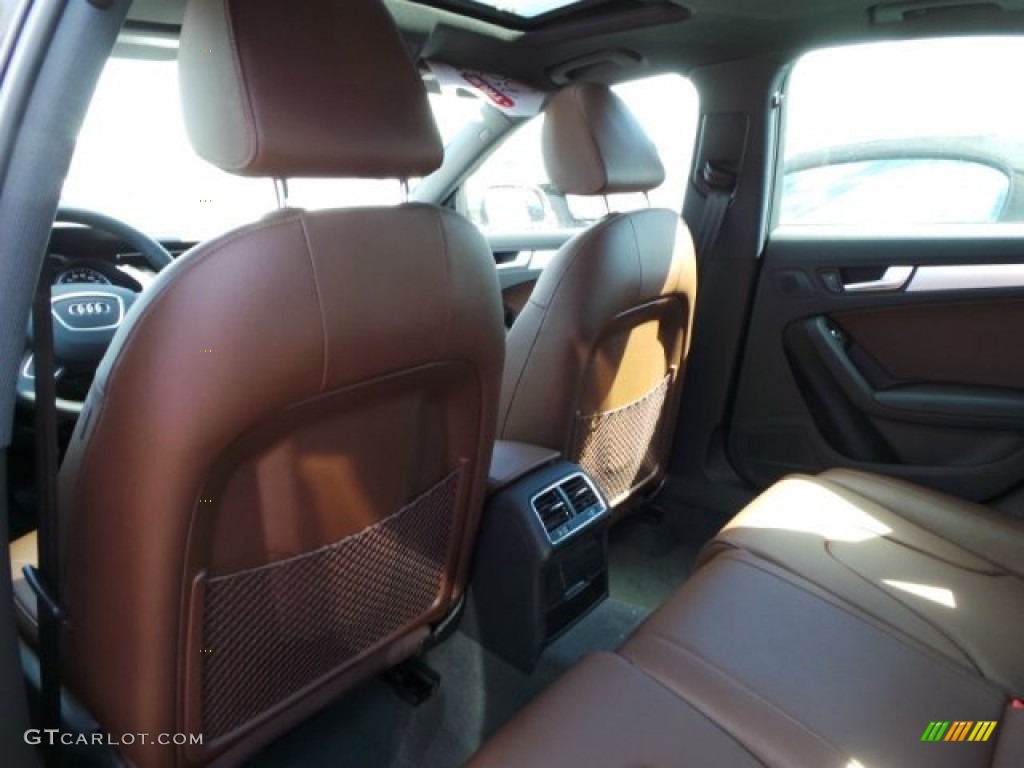 2015 A4 2.0T Premium quattro - Dakota Gray Metallic / Chestnut Brown/Black photo #20