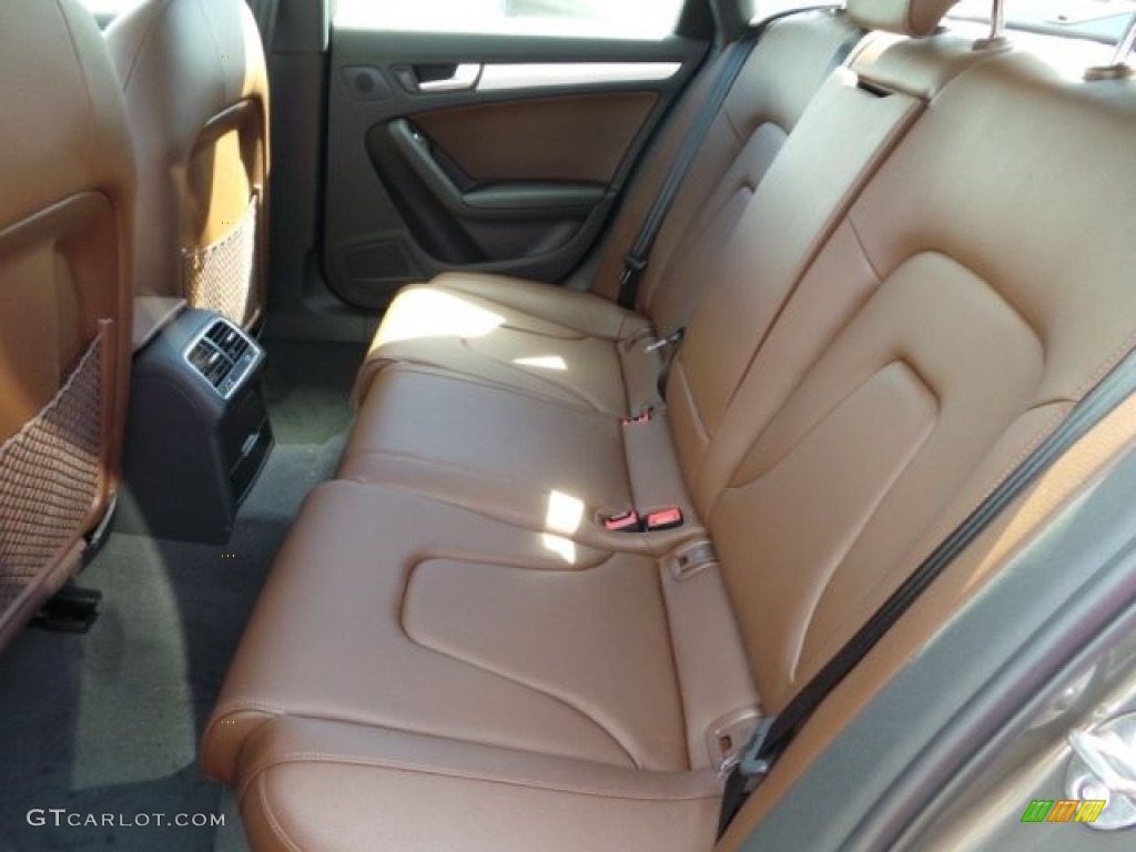 2015 A4 2.0T Premium quattro - Dakota Gray Metallic / Chestnut Brown/Black photo #21
