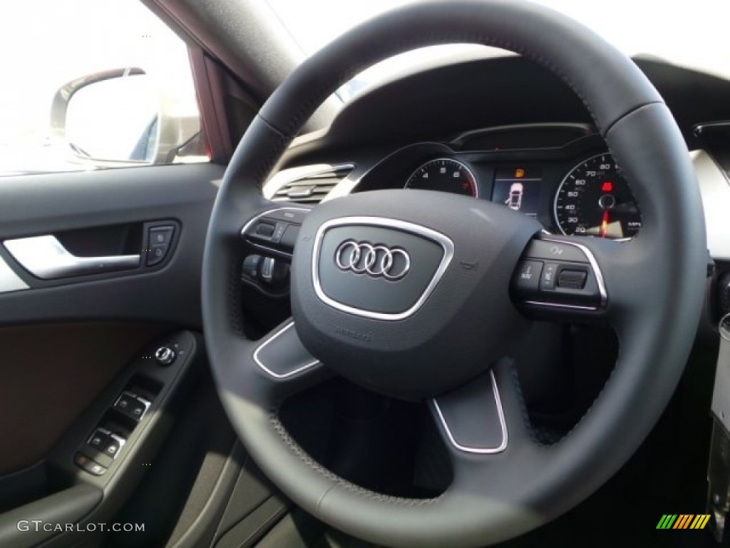 2015 A4 2.0T Premium quattro - Dakota Gray Metallic / Chestnut Brown/Black photo #23