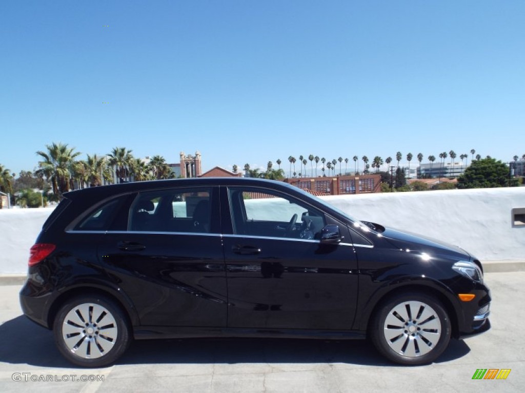 Night Black 2014 Mercedes-Benz B Electric Drive Exterior Photo #97627477