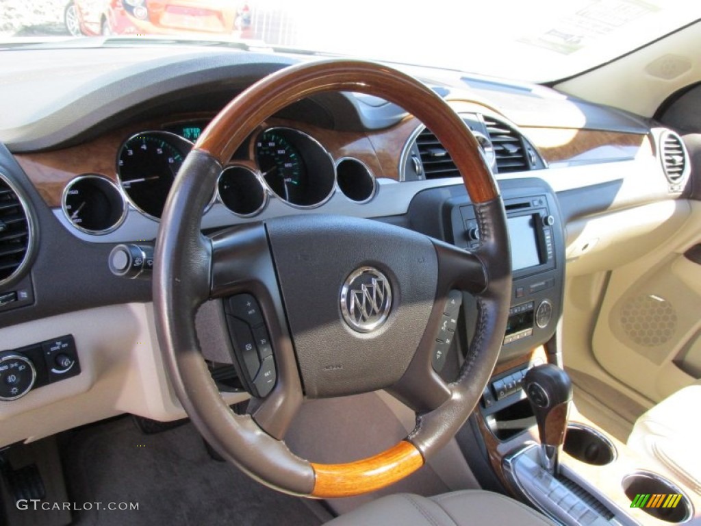 2011 Enclave CXL AWD - Gold Mist Metallic / Cashmere/Cocoa photo #16