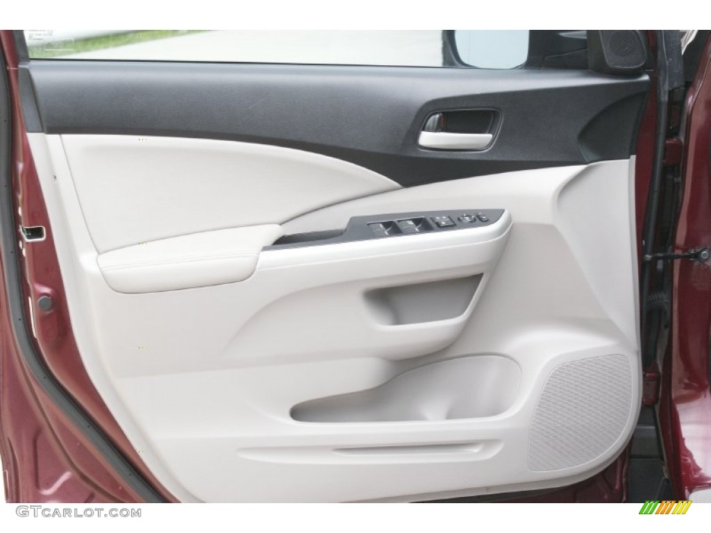 2012 CR-V EX-L - Basque Red Pearl II / Gray photo #11