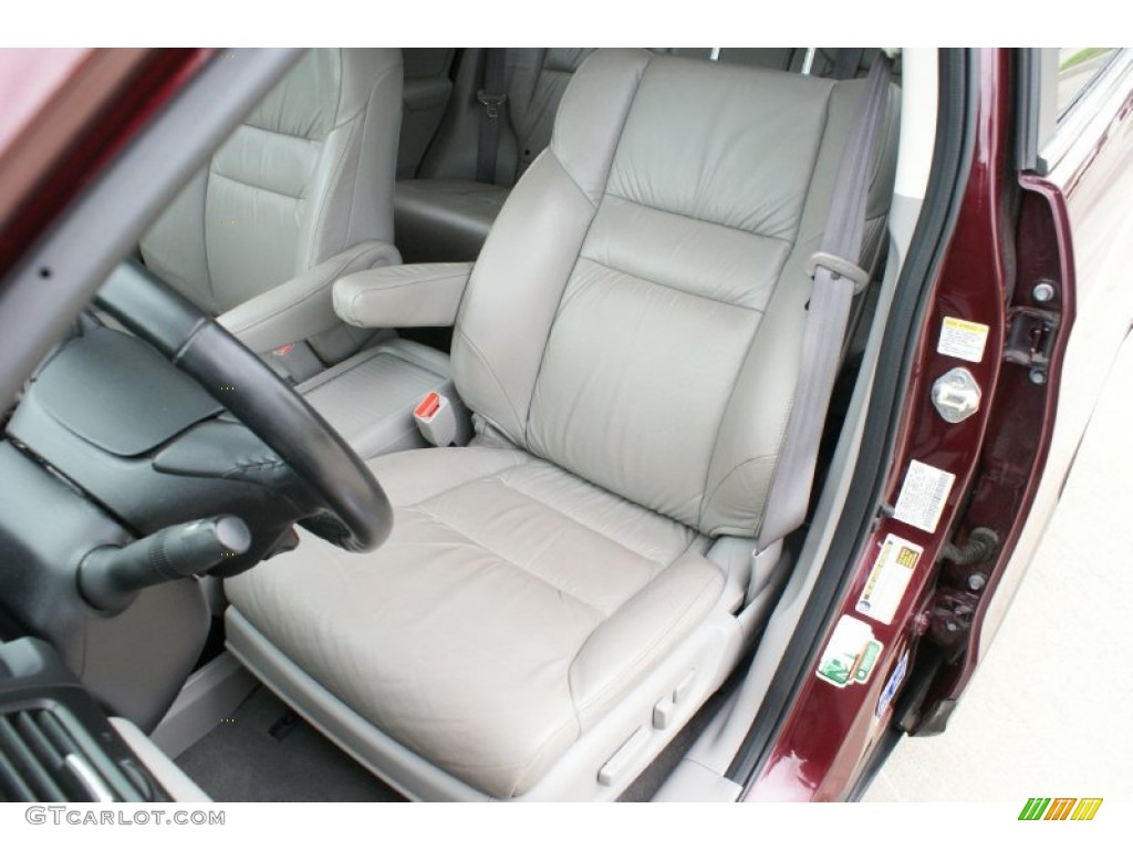 2012 CR-V EX-L - Basque Red Pearl II / Gray photo #13