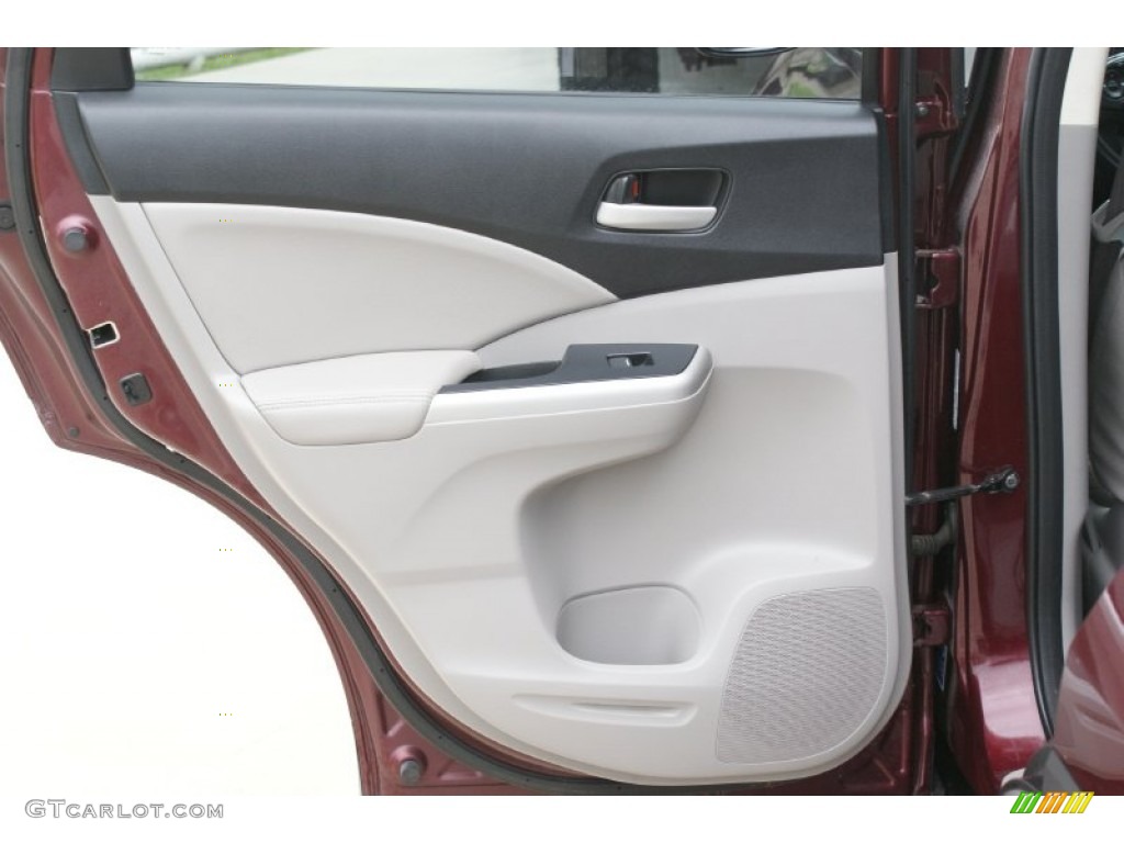 2012 CR-V EX-L - Basque Red Pearl II / Gray photo #14