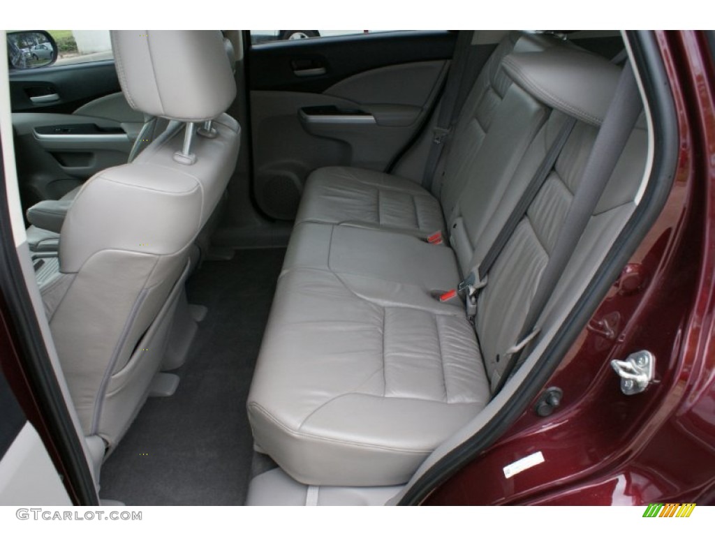 2012 CR-V EX-L - Basque Red Pearl II / Gray photo #15