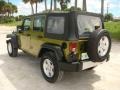 2007 Rescue Green Metallic Jeep Wrangler Unlimited X 4x4  photo #5