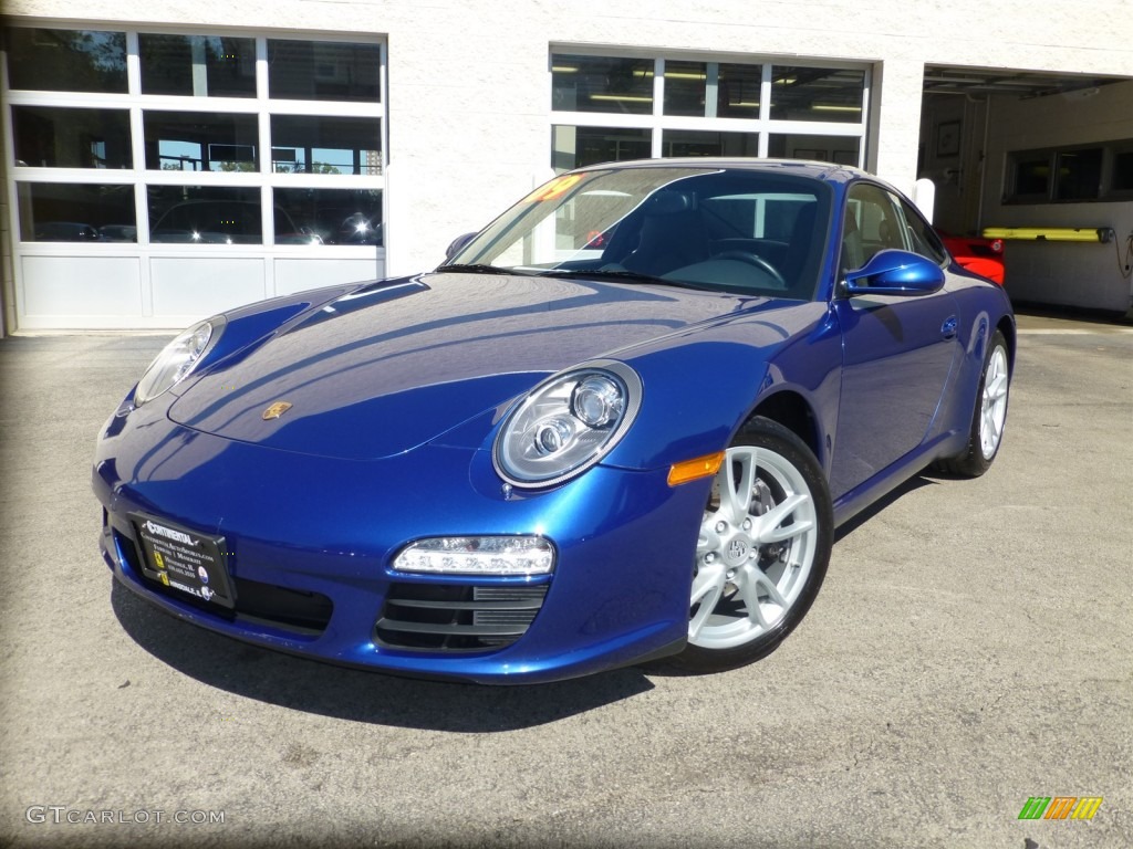 Aqua Blue Metallic Porsche 911