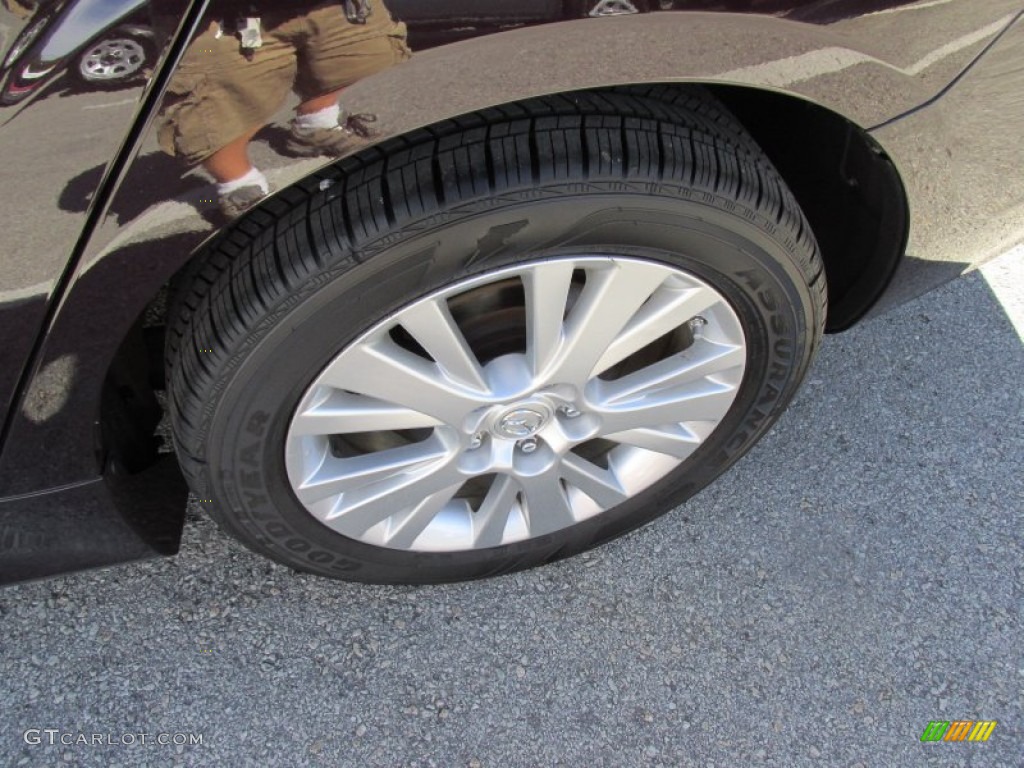 2010 MAZDA6 i Touring Sedan - Black Cherry Metallic / Beige photo #3