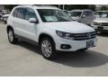 Pure White 2015 Volkswagen Tiguan SE