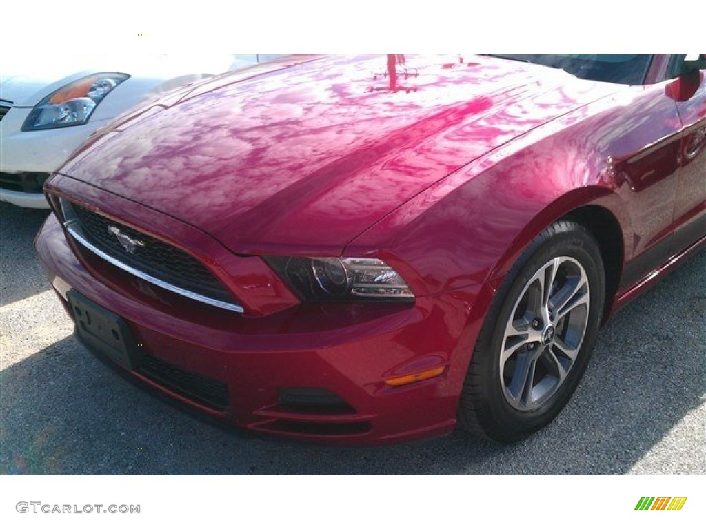 2014 Mustang V6 Coupe - Race Red / Charcoal Black photo #2