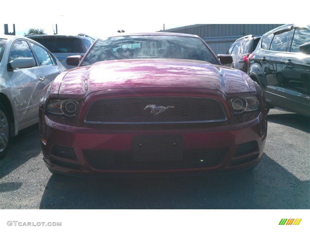 2014 Mustang V6 Coupe - Race Red / Charcoal Black photo #3