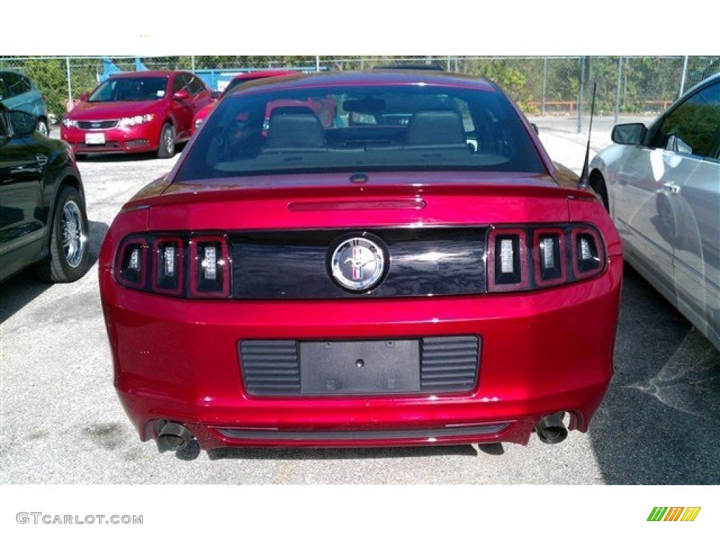 2014 Mustang V6 Coupe - Race Red / Charcoal Black photo #8