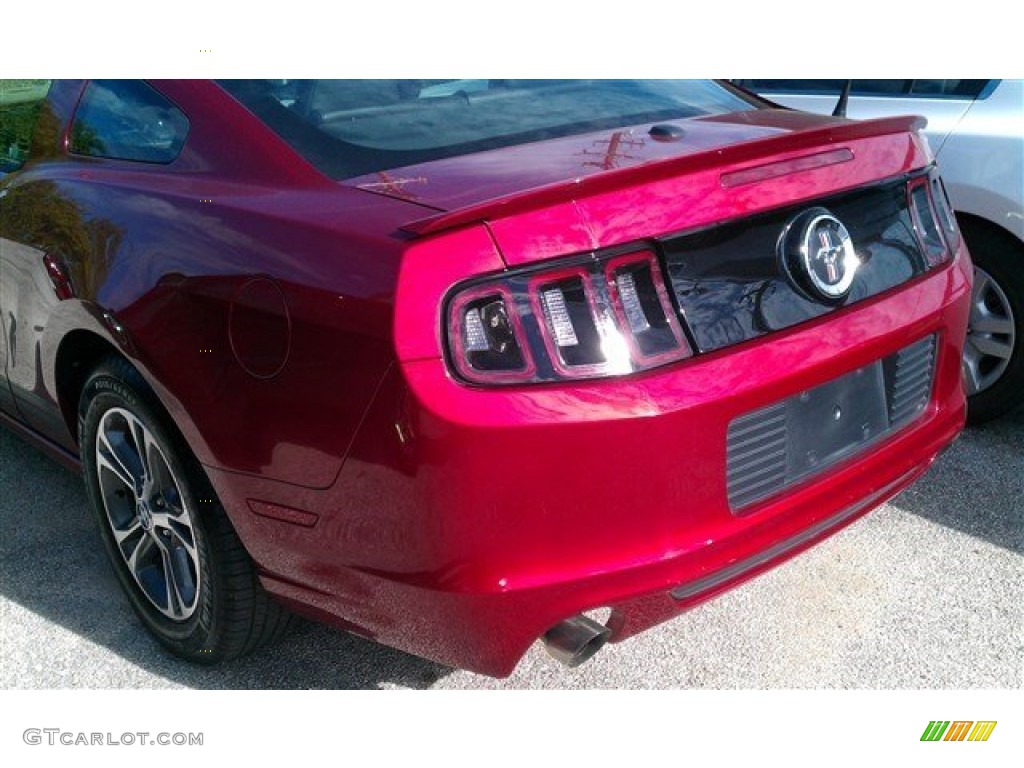2014 Mustang V6 Coupe - Race Red / Charcoal Black photo #10