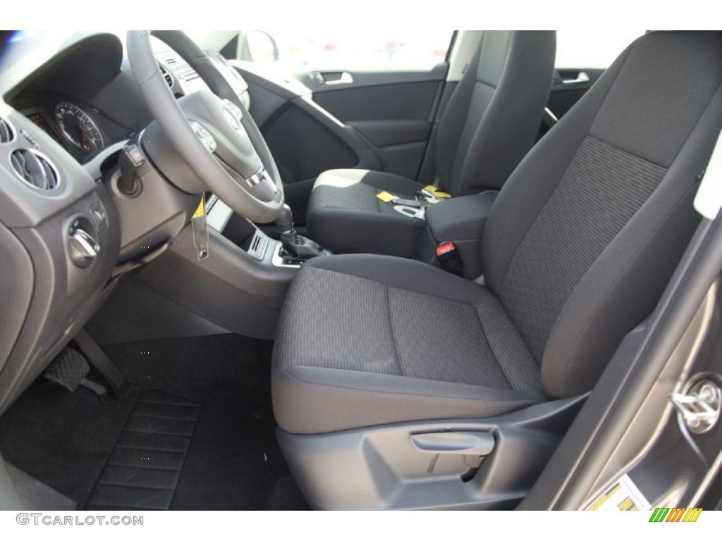 2015 Tiguan S - Pepper Gray Metallic / Charcoal photo #10