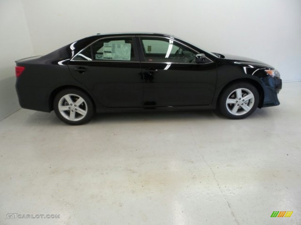 2014 Camry SE - Attitude Black Metallic / Black/Ash photo #1
