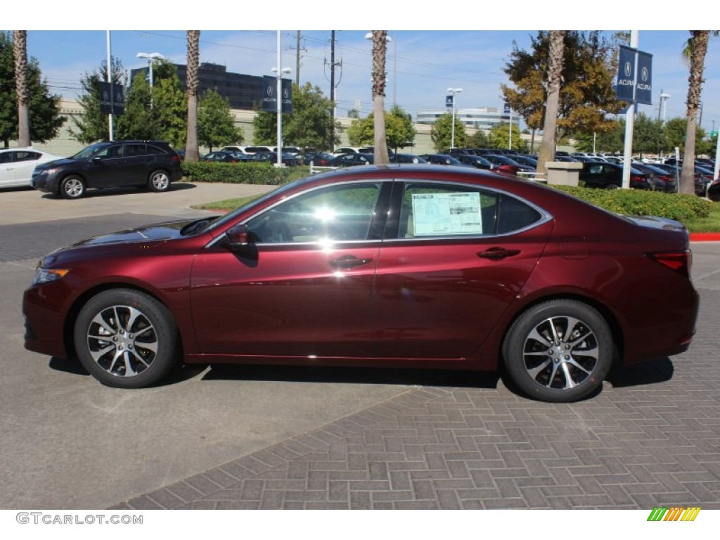 Basque Red Pearl II 2015 Acura TLX 2.4 Exterior Photo #97637020