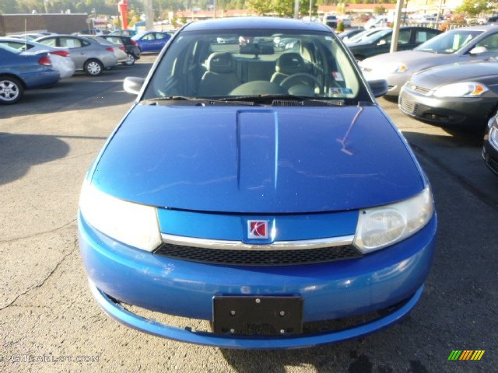 2003 ION 2 Sedan - Bright Blue / Gray photo #6
