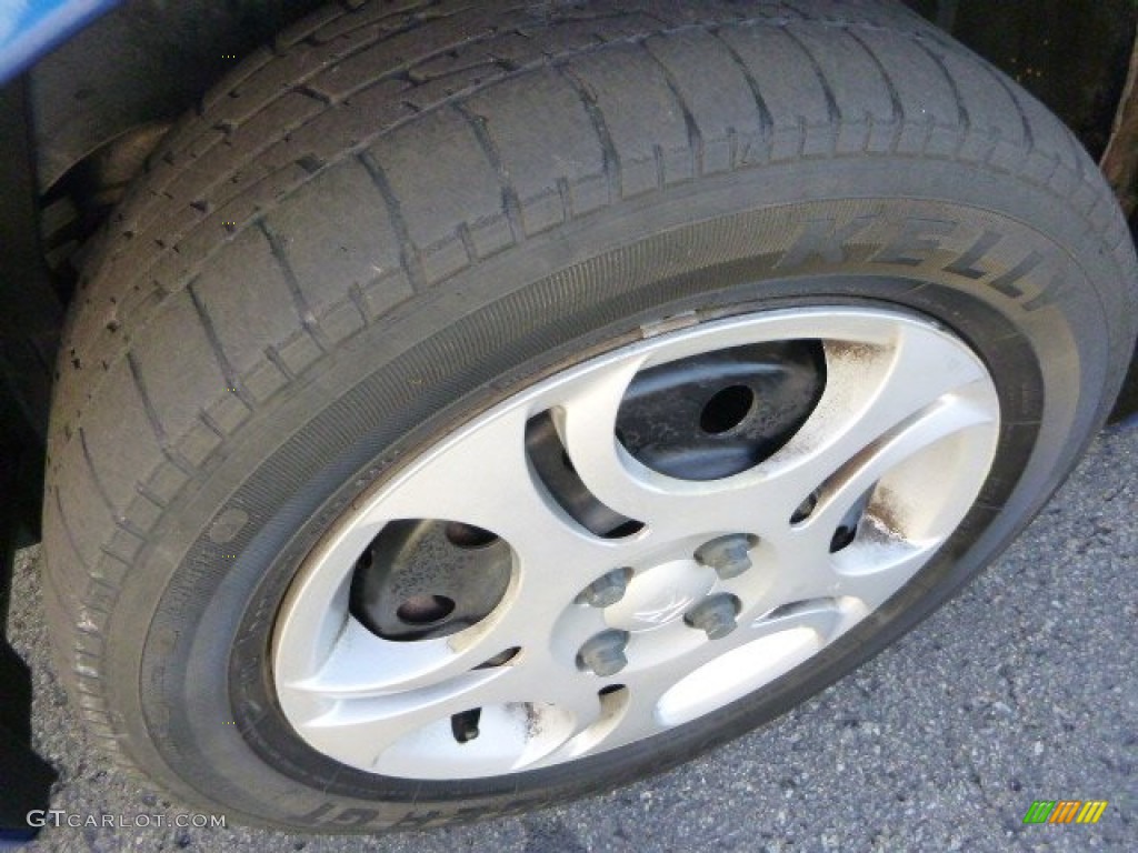 2003 ION 2 Sedan - Bright Blue / Gray photo #7