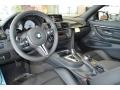 Black 2015 BMW M4 Coupe Interior Color