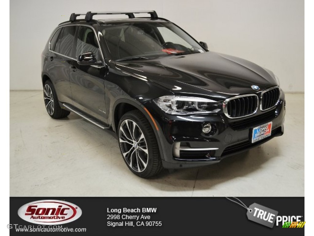 2014 X5 xDrive35i - Black Sapphire Metallic / Black photo #1