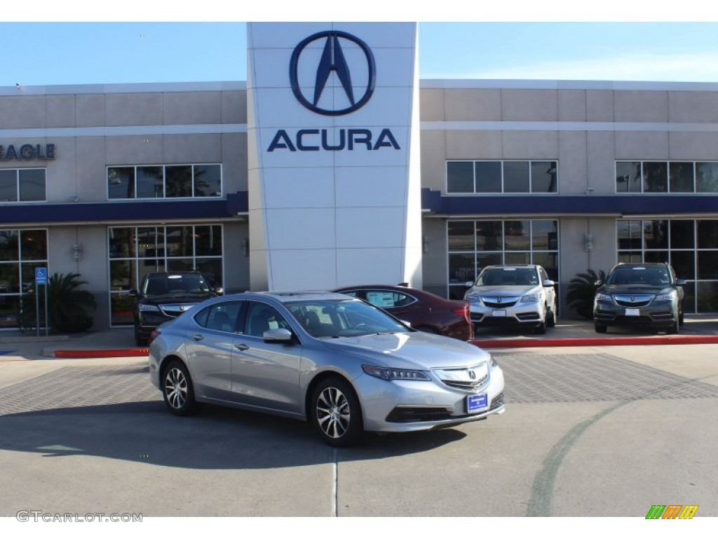 2015 TLX 2.4 - Slate Silver Metallic / Ebony photo #1