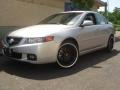 2004 Satin Silver Metallic Acura TSX Sedan  photo #1