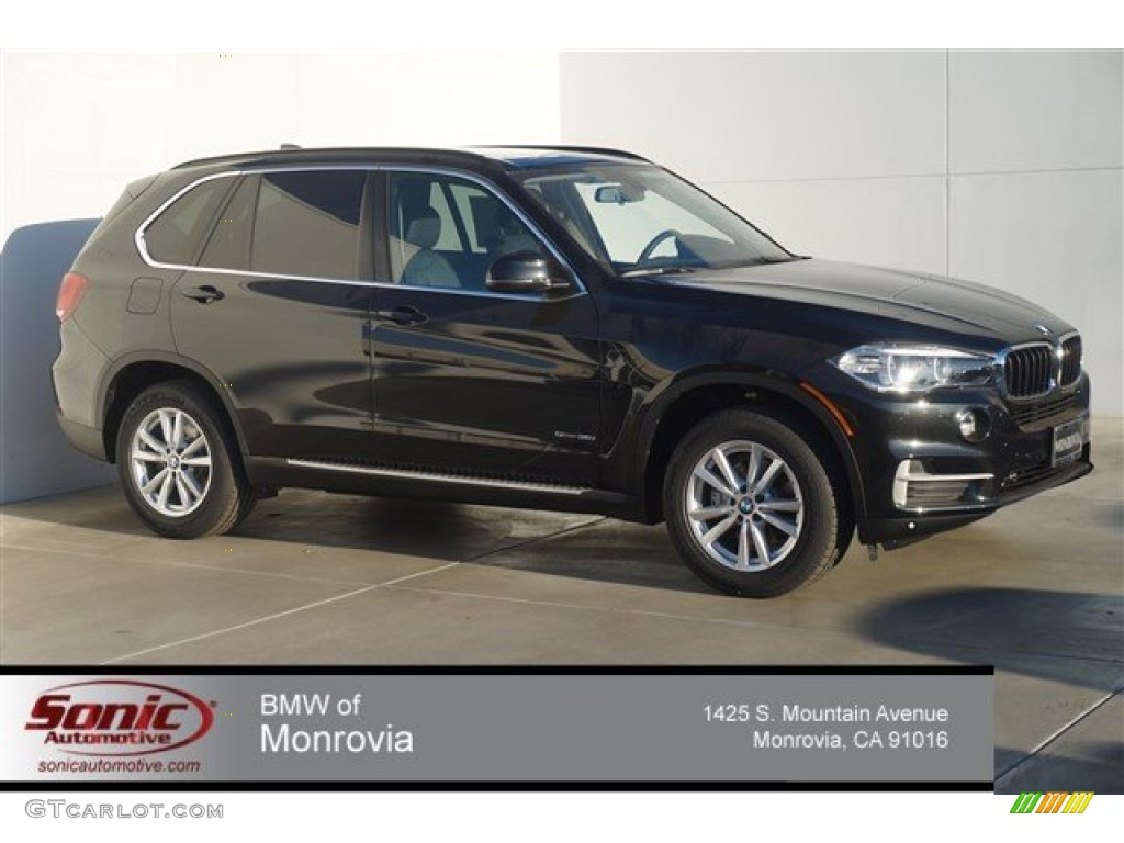 2015 X5 sDrive35i - Black Sapphire Metallic / Black photo #1