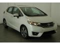 2015 White Orchid Pearl Honda Fit EX  photo #2