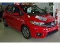 2015 Milano Red Honda Fit EX  photo #2