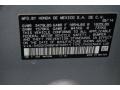 NH700M: Alabaster Silver Metallic 2015 Honda Fit EX Color Code