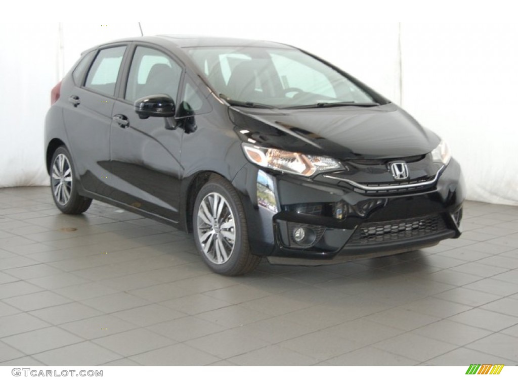 Crystal Black Pearl Honda Fit